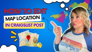 How To Edit Map Location In A Craigslist Post