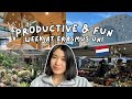 PRODUCTIVE AND FUN WEEK AT ERASMUS UNI ROTTERDAM | exchange student vlog in the netherlands