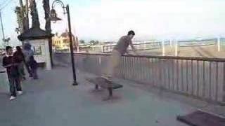 Dave - almost PK hopping a fence at Santa Cruz