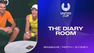 The Diary Room With Team Australia | United Cup 2023