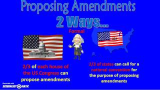 Amending the Constitution