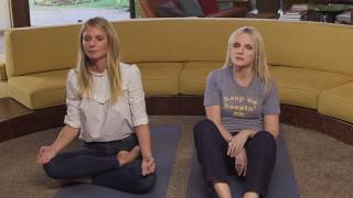 Make Me Gwyn: Gywneth Paltrow Shows Laura Brown How to Do Yoga | InStyle