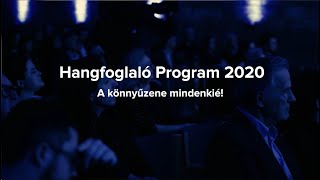 Hangfoglaló Program 2020 - A könnyűzene mindenkié!