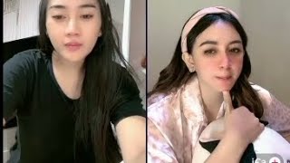 eva live bareng ica seru cah#tiktok #live #lucu #hiburan