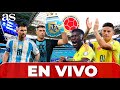 ARGENTINA VS COLOMBIA EN VIVO | FINAL COPA AMÉRICA 2024 | LLEGADA FANS EN DIRECTO