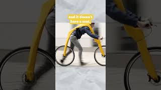 Pedal-less Bicycle or madness? #viral #fyp #shorts #design