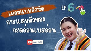 การคำนวณการแตกตัวของกรดอ่อนเบสอ่อน (เฉลยแบบฝึกหัด EP6)