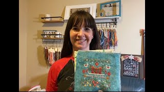 Flosstube #51 Jolly July Recap and Sampler Stitching Plan