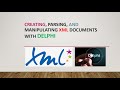 How to parse xml file in Delphi | Delphi XML | XML | Delphi Basic | Create and parse XML documents