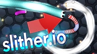 BIGGEST FAIL EVER! THE NEW AGAR.IO! | SLITHER.IO (slither.io Funny Moments #1)