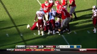 Aaron Murray vs South Carolina 2011