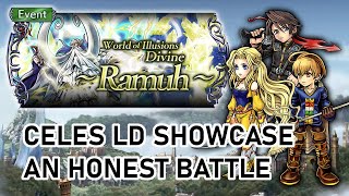 [DFFOO] No Cheese Method Ft. Celes Squall Ramza | Divine Ramuh LUFENIA