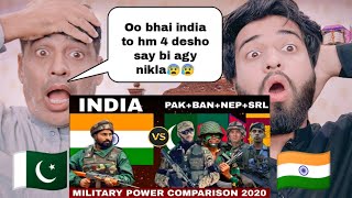 India Vs Pakistan Bangladesh Nepal Sirilanka Military Power Comparison |Pakistani Family Reacts|