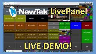 NewTek LivePanel™ Live Demo