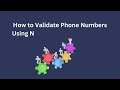 How to Check and Validate Phone Number Input using JavaScript