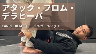 【PV】ジエゴ・エンリケ　デラヒーバガードからのスイープ＆サブミッション