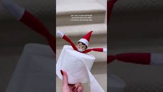 ELF ON THE SHELF GOT 4+MILL VIEWS OVER NIGHT 😂 last minute elf on the shelf idea #elfontheshelfidea