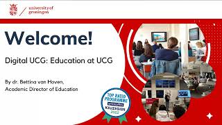 Education at UCG - Digital UCG