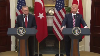 LIVE: President Trump joint statements with President Recep Tayyip Erdogan of Turkey