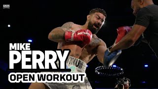 Mike Perry Open Workout Highlights | Jake Paul vs. Mike Perry