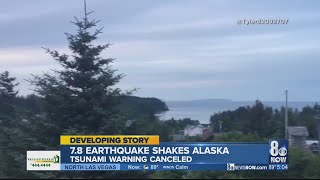 Powerful 7.8 earthquake hits Alaska isles, tsunami warning canceled
