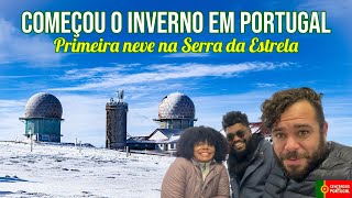 Começou a nevar em Portugal! | Neve na Serra da estrela | Morar na Covilhã