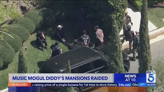 Homeland Security agents raid L.A. mansion associated with Sean ‘Diddy’ Combs