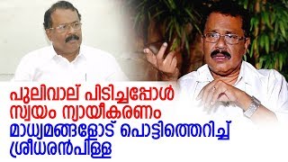 വിവാദ പ്രസ്താവനയെ ന്യായീകരിച്ച് പി എസ് ശ്രീധരന്‍പിള്ള || Sreedharan pillai