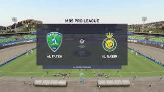 FIFA 22 | AL Fateh vs AL Nassr - MBS Pro League | Gameplay