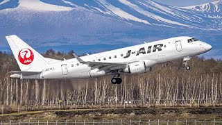 40 CLOSE UP TAKEOFFS in 25 MINUTES | Sapporo New Chitose Airport Plane Spotting Japan [CTS/RJCC]