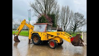 JCB 3C BACKHOE DIGGER C/W FULLY GLAZED CABIN