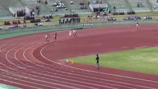 2014年 関東高校 陸上競技 新人選抜大会 男子4×400mR決勝