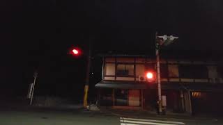 京都府の夜間点滅信号機8-C