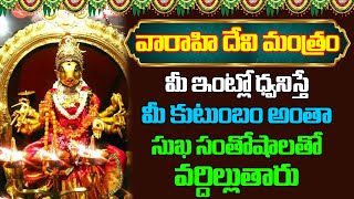 శక్తి వంతమైన వారాహి దేవి మంత్రం #varahi #varahidevi #varahimantram #god #devotional #bhakthi #mantra