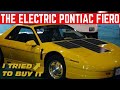 The ELECTRIC Pontiac Fiero You’ve NEVER Heard Of... Destiny 2000