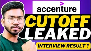 Accenture Exam Expected Cutoff 2025🔥  | Interview Results ?