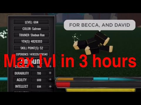 Project Baki 2  FASTEST Way to Level Up to Max Lvl (3 Hours!)