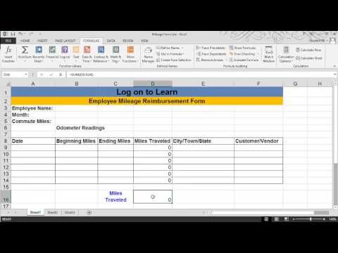 Excel 2013: Creating An Excel Template Excel 2013: Creating An Excel Template