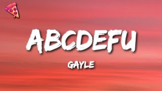 GAYLE - ​abcdefu 