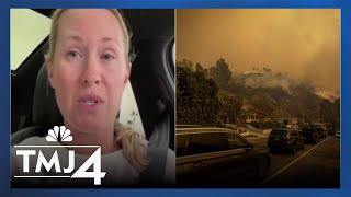 Wisconsin native details California wildfire evacuation and destruction