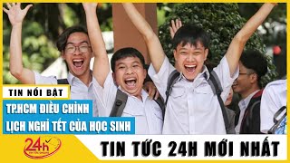 Cập nhật lịch nghỉ Tết âm 2023: TP.HCM điều chỉnh lịch nghỉ Tết cho học sinh | TV24h