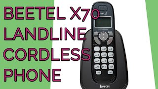 Beetel X70 cordless landline phone review and unboxing ,pros and cons