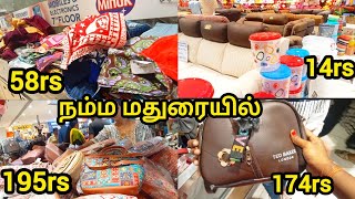 இங்க ஆஃபர்ல நிறைய இருக்கே |வீட்டுக்கு தேவையான அனைத்தும் |Madurai Shopping Vlog Tamil|Saravana Store