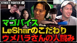 マゴさんのアドバイス、LeSharのこだわり、ウメハラさんの人読み、ときどさんマゴさんガチくんトーク┃ストリートファイター6【2025.2.12】