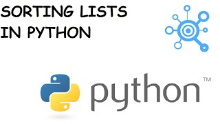 Sorting lists in Python | Quick Python Tutorial