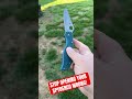 BEST WAY to Open A Knife #spyderco #shorts #youtubeshorts