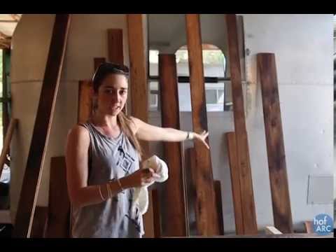 HofArc DIY Airstream - Staining reclaimed wood HofArc DIY Airstream - Staining reclaimed wood