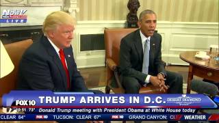 FULL VIDEO: President-Elect Donald Trump Meets With President Obama at White House - FNN