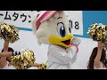 「千葉、心つなげよう」超絶カワイイッ♥m☆splash とマーくん、リーンちゃん マリーンズ・ホームタウン壮行会 2018 4k60fps 2160p ultrahd