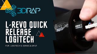 L-REVO Quick Release QR Adapter - Logitech G-Series & DFGT
